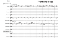 Franklin’s Blues (STUDY SCORE + PARTS)