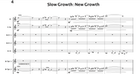 Slow Growth/New Growth (STUDY SCORE + PARTS)